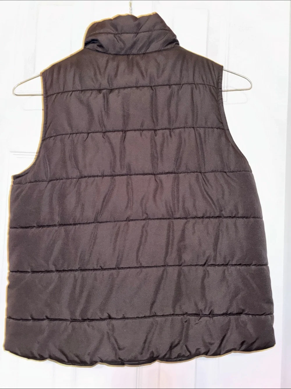 Kids Puffer Vest Jacket - Black